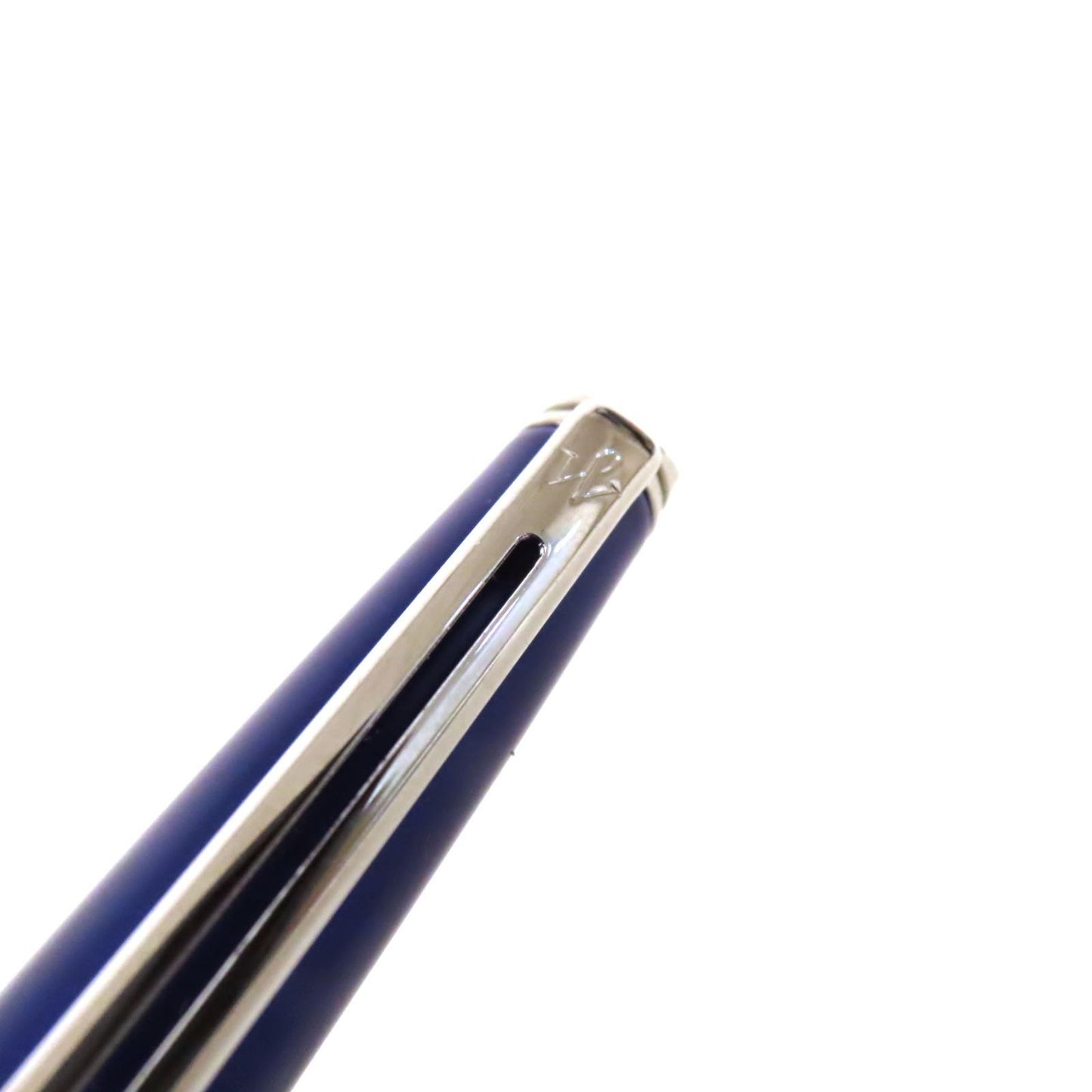 Waterman Metropolitan Essential Rotating Ballpoint Pen with sleek design and black finish, 13 cm in length