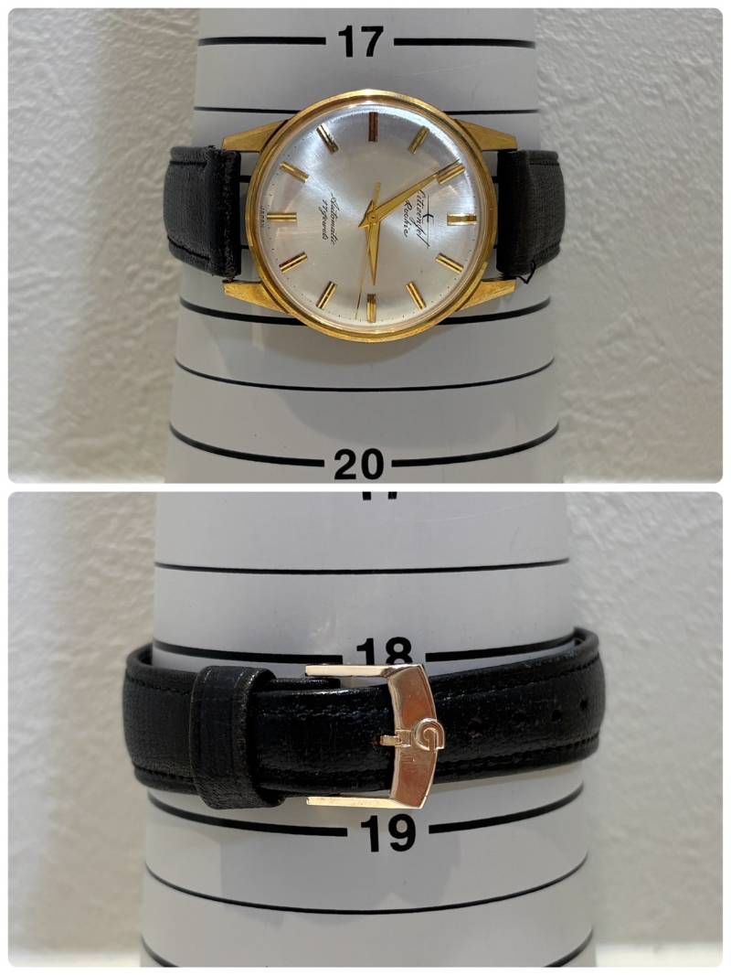 Citizen Jet Rookie JR15801 automatic wristwatch with silver dial and stainless steel case