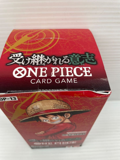 One Piece Unopened One Piece Card Game Booster Pack Inherited Will OP-13 — OP-13 — Japanese