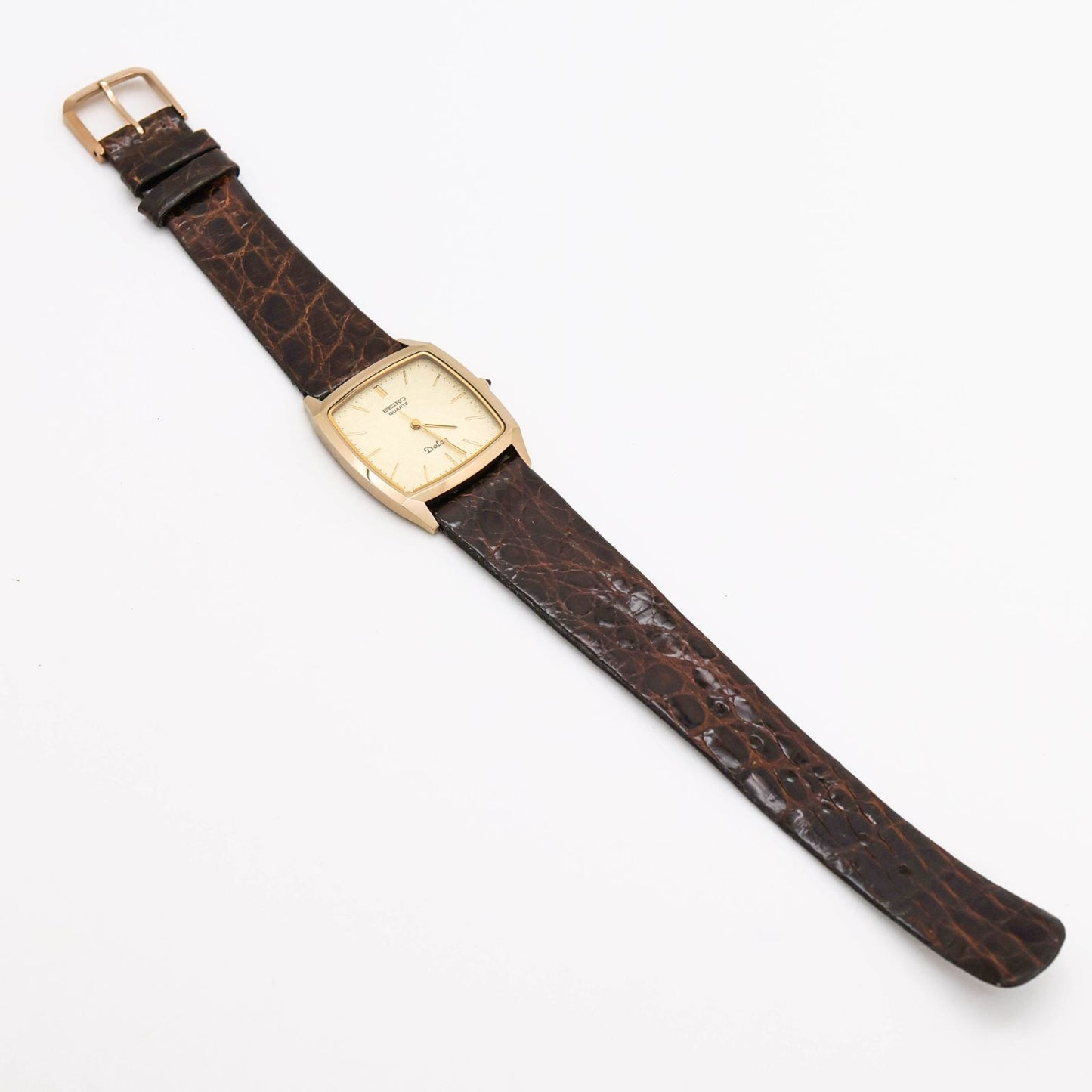 SEIKO Dolce TanganGold 3450 Quartz Men's Watch — Japanese