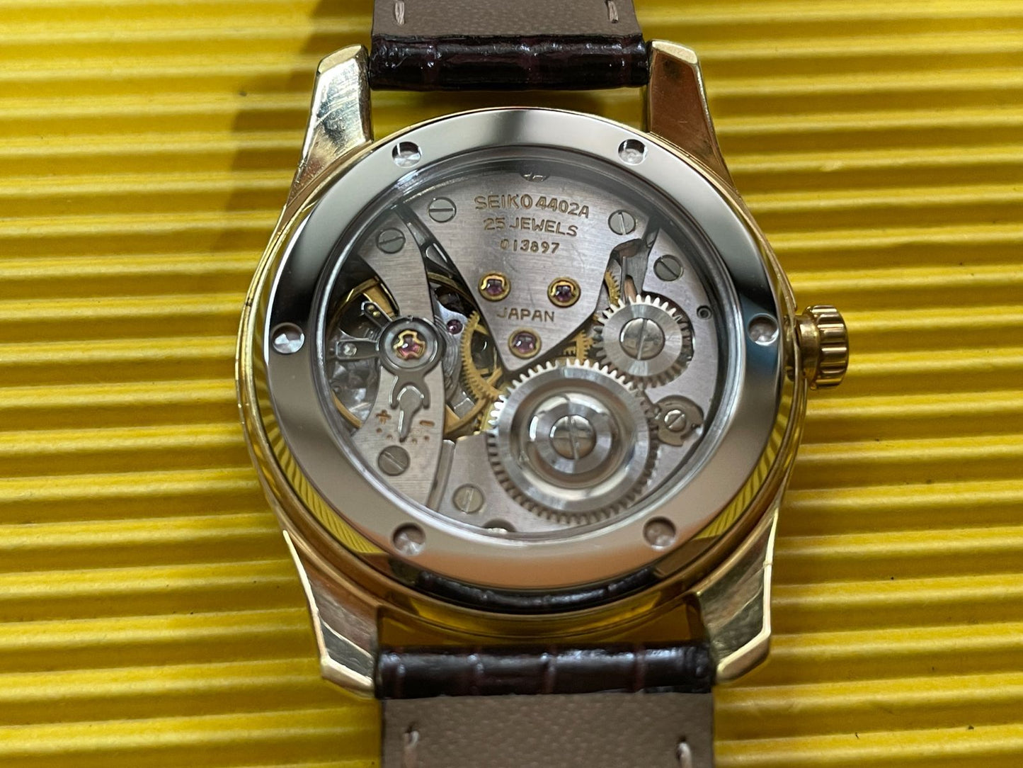 SEIKO 44KS 4402-8000 Manual Men's Watch — Japanese