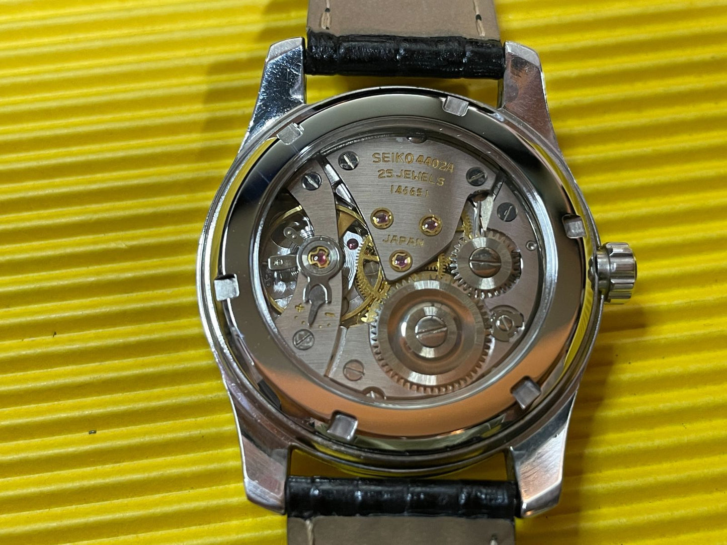 SEIKO 44KS 4402-8000 Manual Men's Watch — Japanese