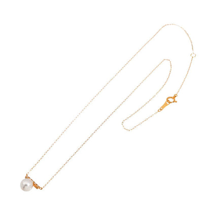 Pearl Necklace 90329927 with 18 karat pink gold chain and 6.2 mm round pearls, 40.5 cm length