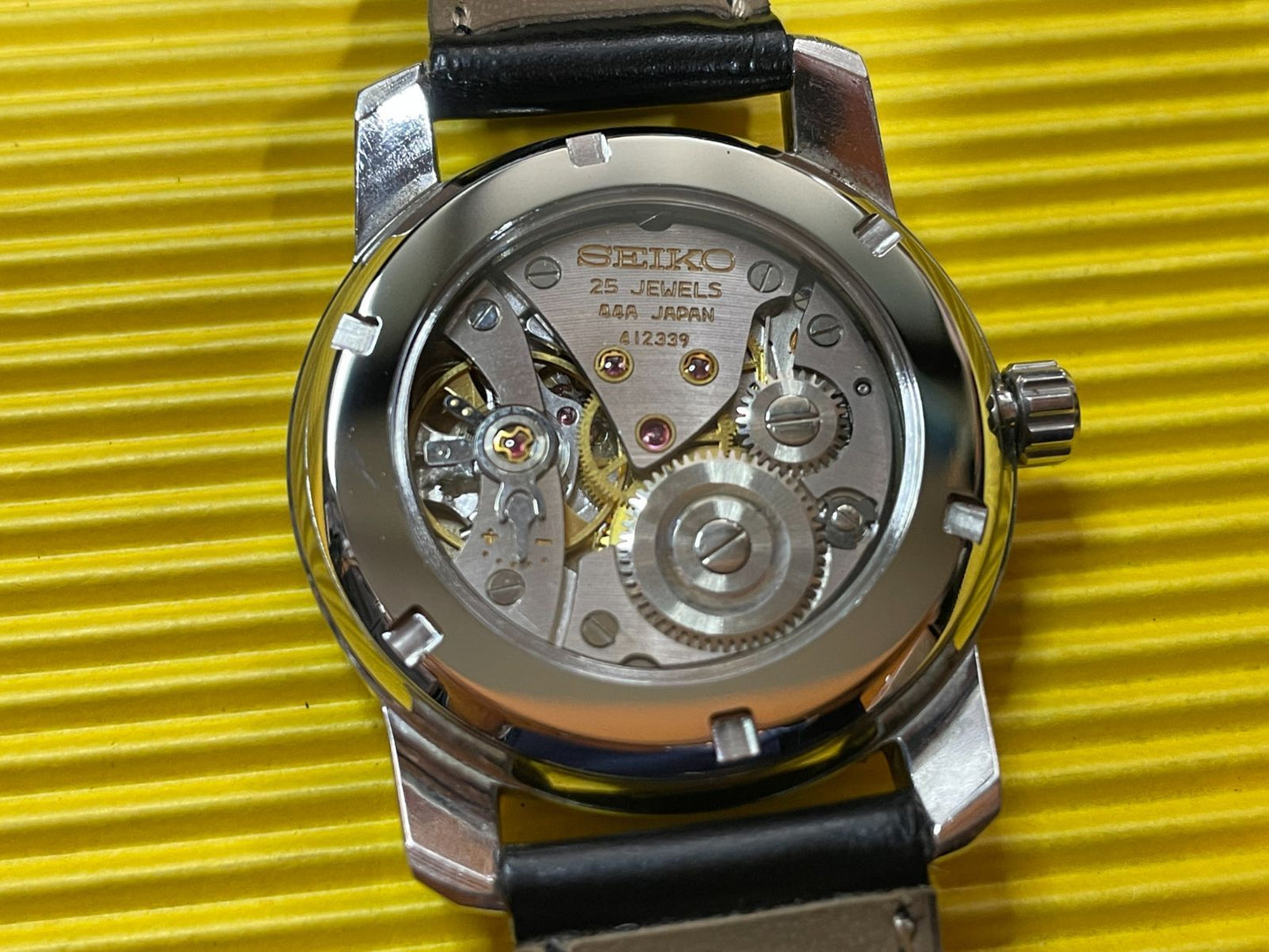 SEIKO 44KS 44-9990 Manual Men's Watch — Japanese
