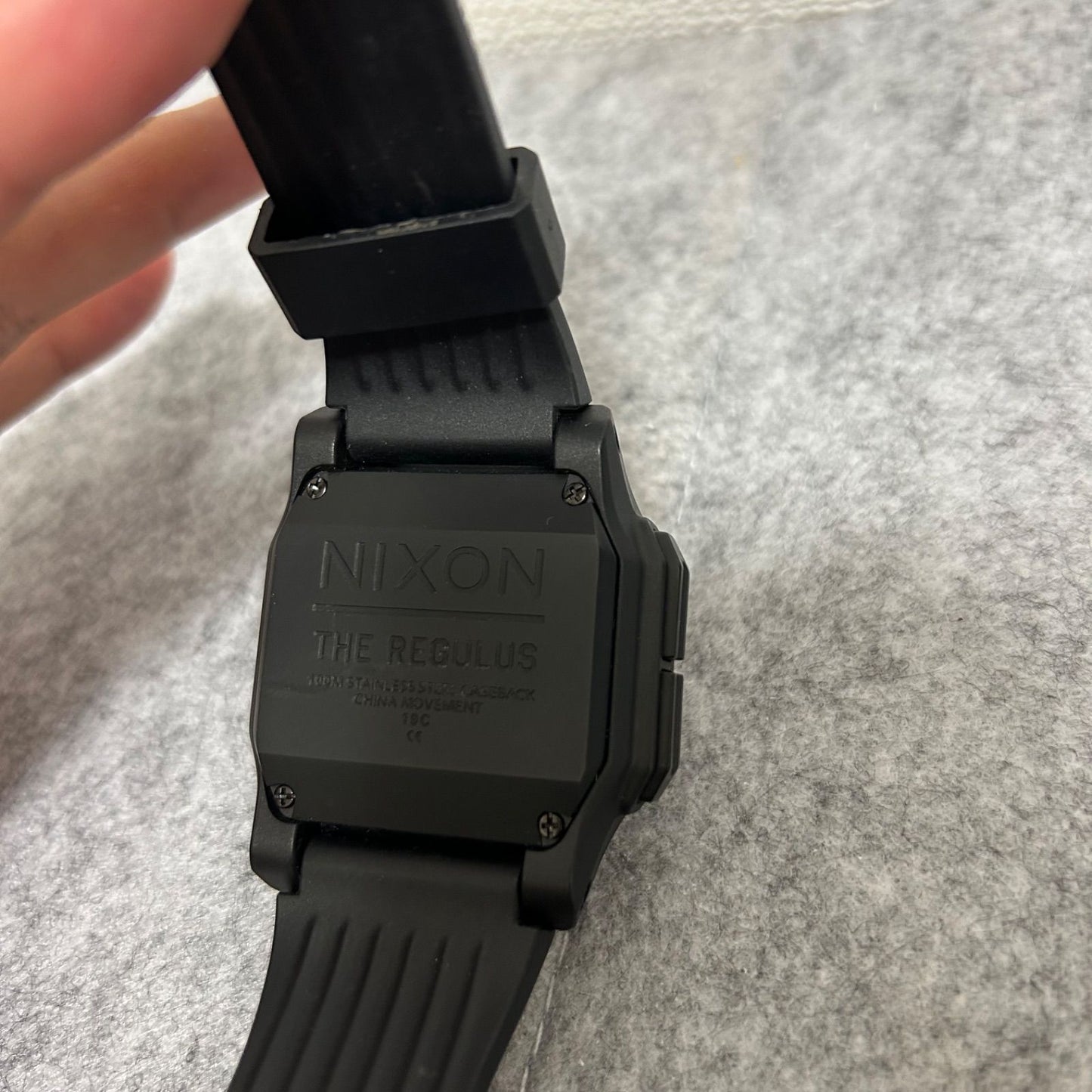 NIXON THE REGULUS Digital Men's Watch — Japanese