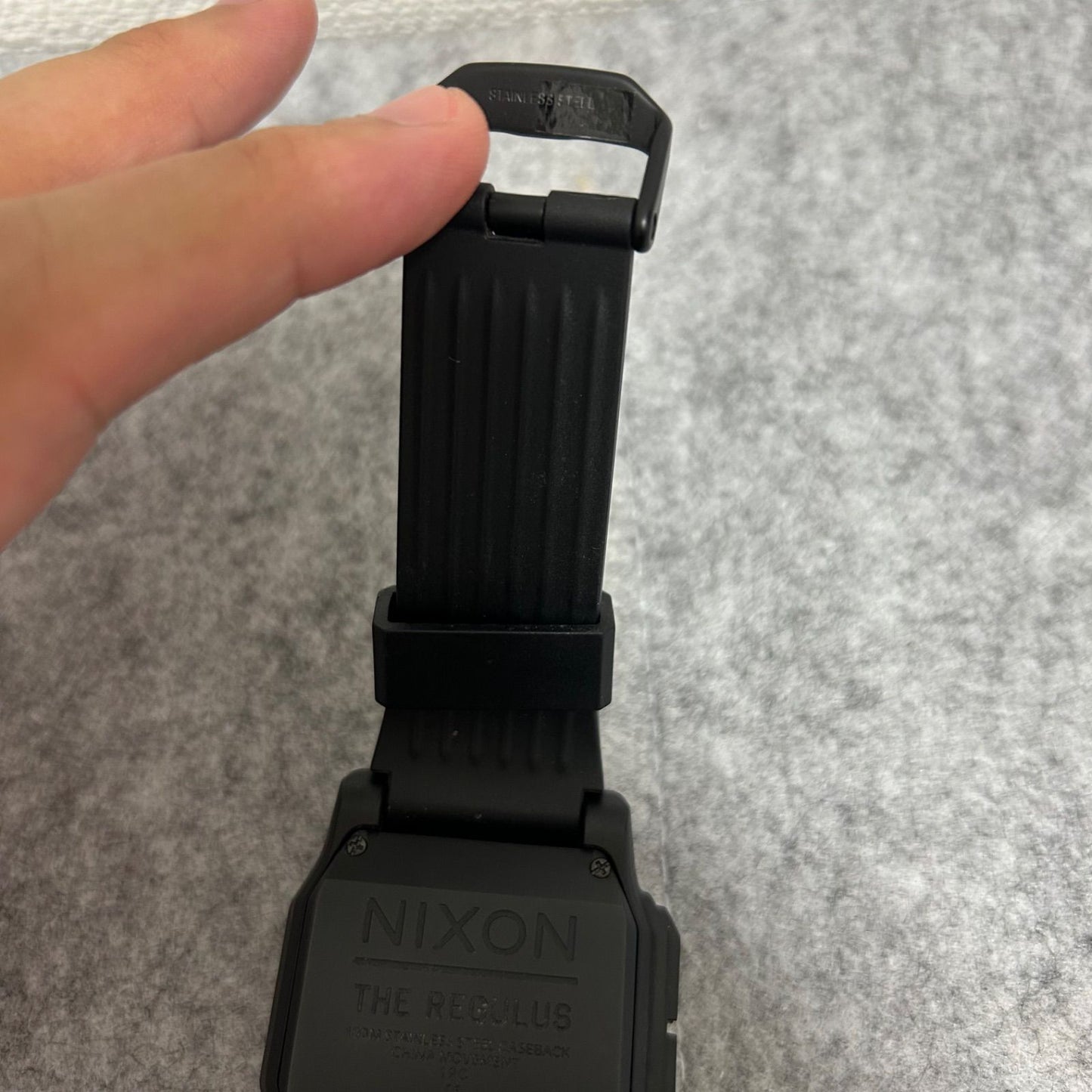 NIXON THE REGULUS Digital Men's Watch — Japanese