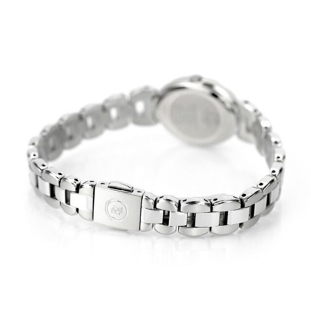 Citizen EX2040-55A Ladies EXCEED watch with white dial, silver band, and titanium case