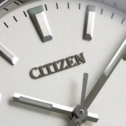 Citizen Collection Mechanical Classic Line Watch NB1050-59A with silver dial and stainless steel Duratect platinum band