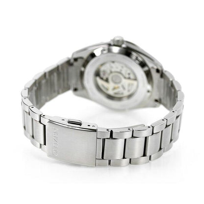 Citizen Collection Mechanical Classic Line Watch NB1050-59A with silver dial and stainless steel Duratect platinum band