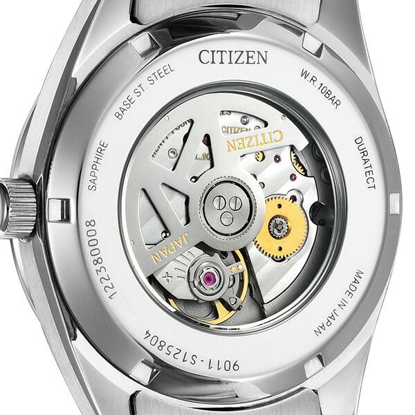 Citizen Collection Mechanical Classical Line watch with black dial and automatic movement model NB1050-59E