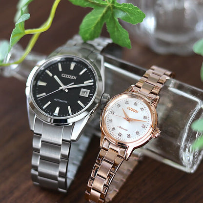 Citizen Collection Mechanical Classical Line watch with black dial and automatic movement model NB1050-59E