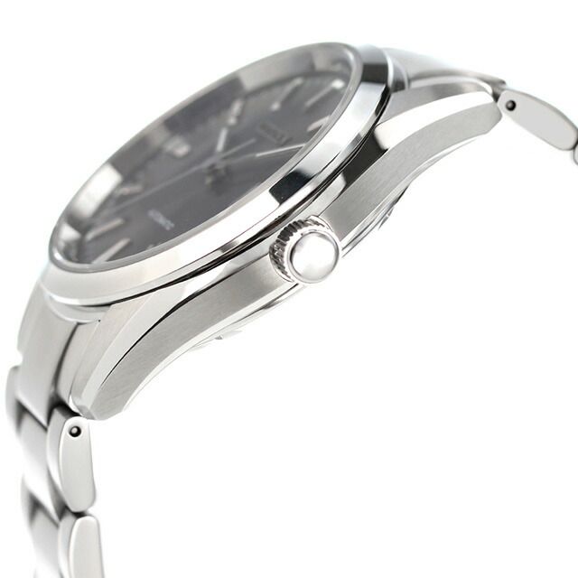New Citizen NB1050-59H men's automatic wristwatch with gray dial and silver stainless steel band