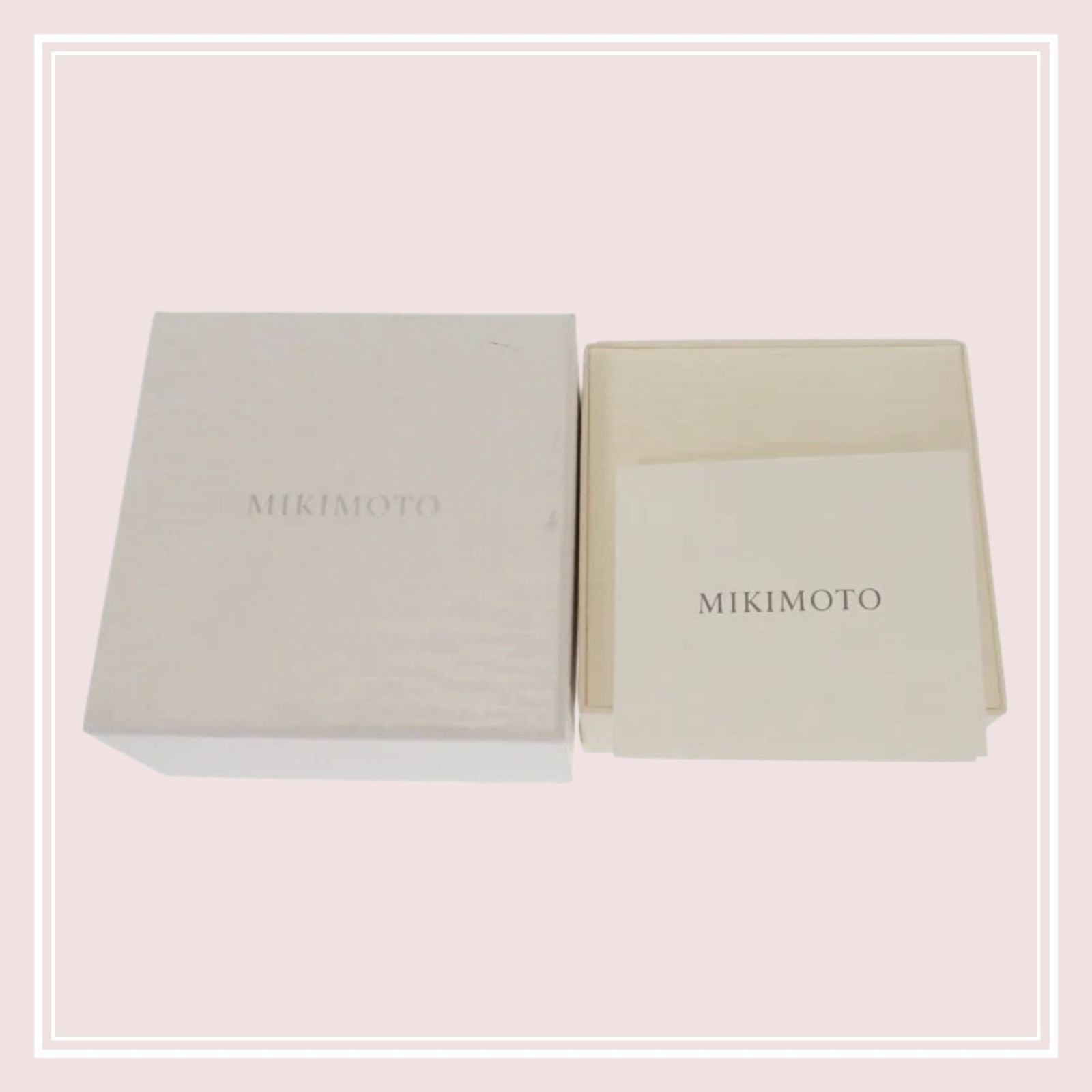 Mikimoto Akoya pearl pendant necklace model PP-20496I in 18K pink gold with 43cm chain