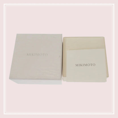 Mikimoto Akoya pearl pendant necklace model PP-20496I in 18K pink gold with 43cm chain