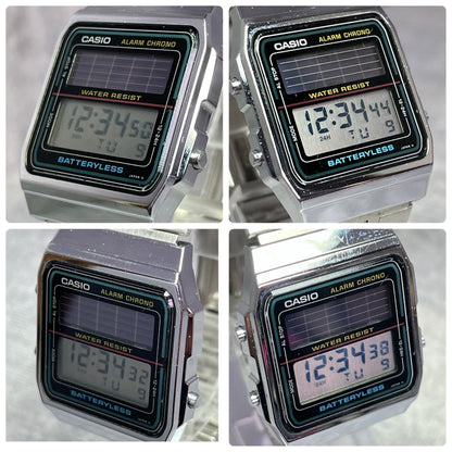 CASIO AL-180 Solar Men's Watch — Japanese