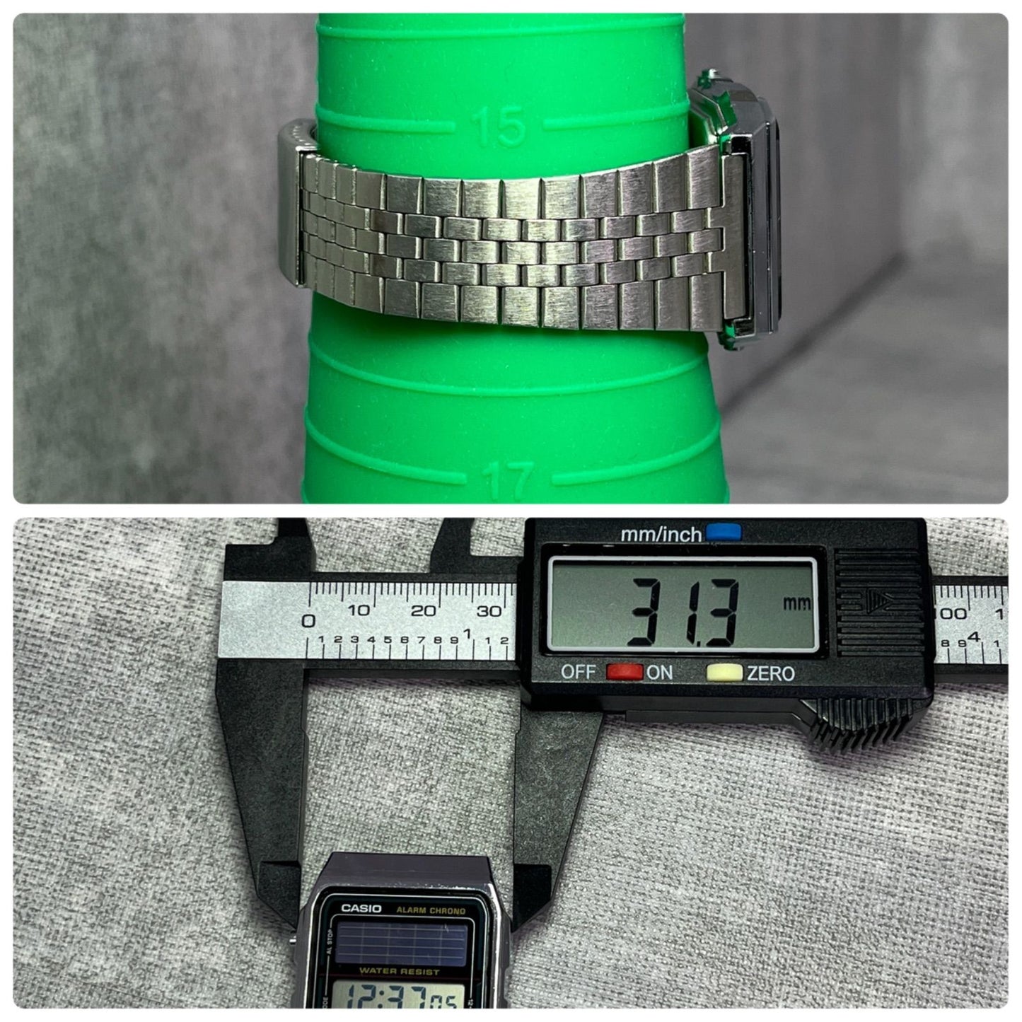 CASIO AL-180 Solar Men's Watch — Japanese