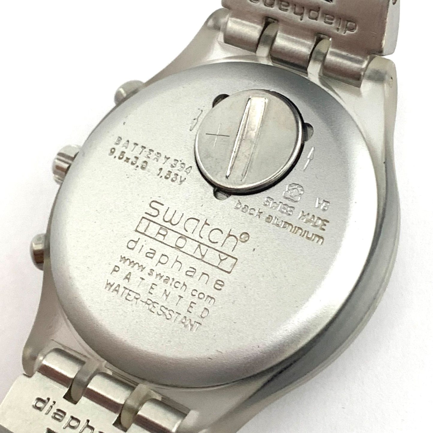 swatch Irony Diaphane AG 2001 Quartz Men's — Japanese