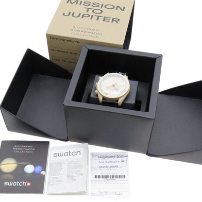 swatch Speedmaster SO33C100 Quartz Men's — Japanese