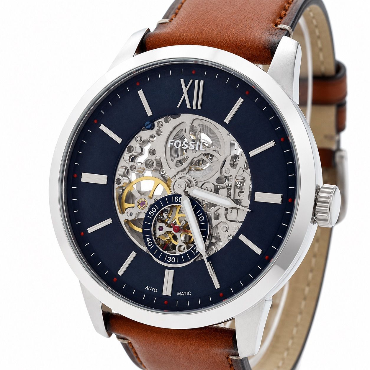 FOSSIL Townsman 48mm Automatic Men's Watch — Japanese