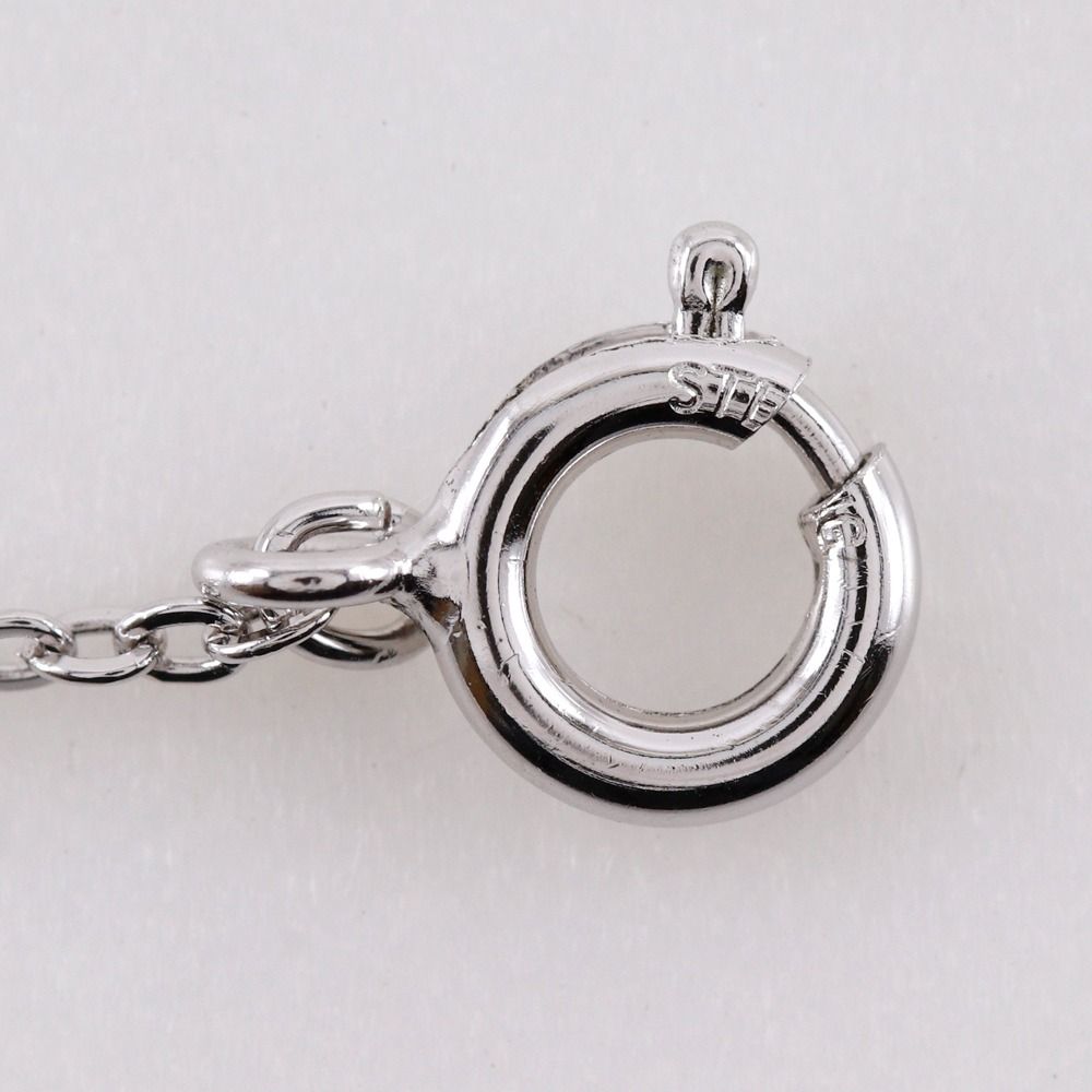 MIKIMOTO pearl necklace with silver 925 chain and single 12 mm pearl pendant, 38 cm length