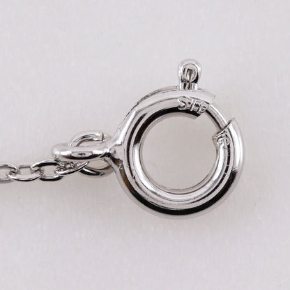 MIKIMOTO pearl necklace with silver 925 chain and single 12 mm pearl pendant, 38 cm length