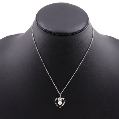 MIKIMOTO pearl necklace with silver 925 chain and single 12 mm pearl pendant, 38 cm length
