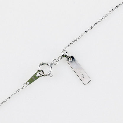 TASAKI Relaxed Elegance necklace in K18 white gold with rose quartz, amethyst, and peridot gemstones