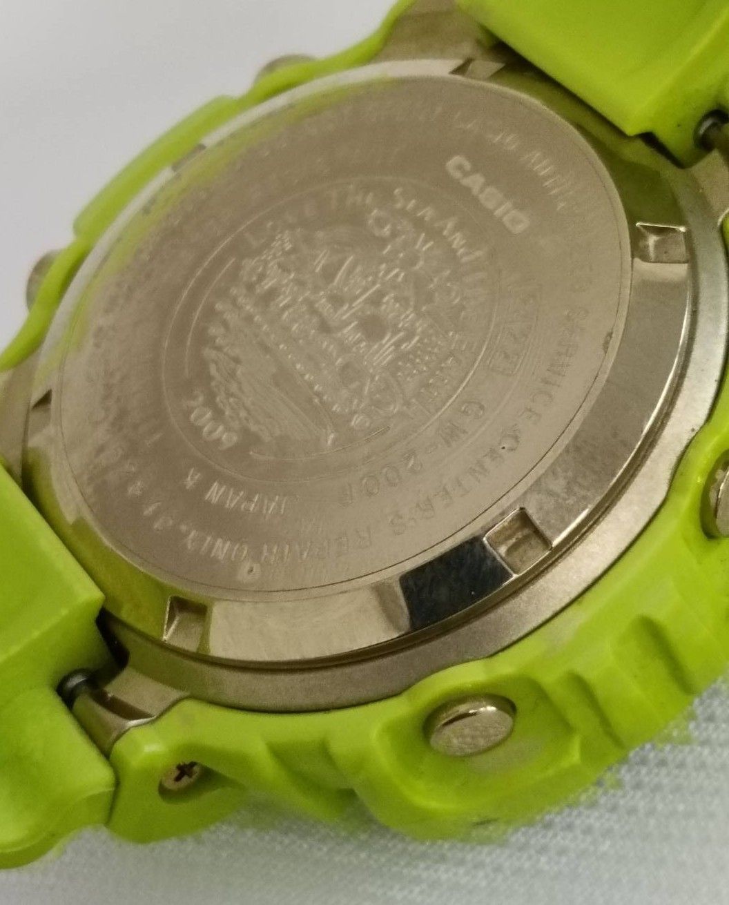 CASIO G-Shock Solar Men's Watch — Japanese