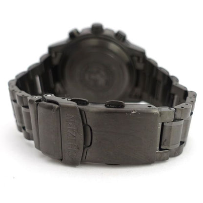 CITIZEN Promaster Duratect Eco-Drive H610-T018688 titanium chronograph watch with black dial and titanium band