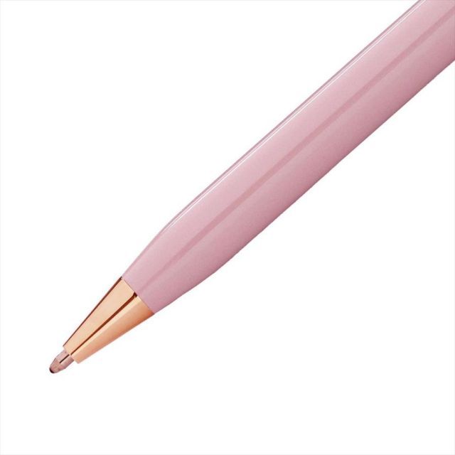 CROSS Century 2 ballpoint pen in Smoky Pink with silver accents and capped design