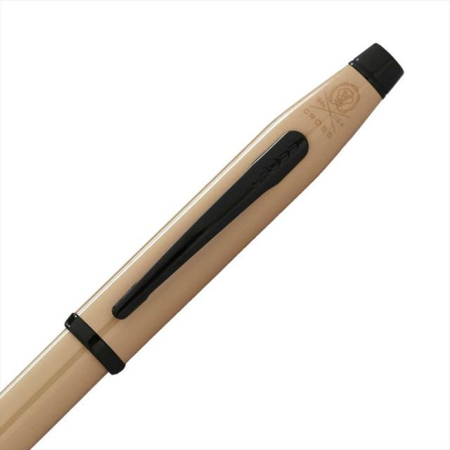 CROSS Century2 Tokyo Collection Arcie Beige ballpoint pen NAT0082-166 with sleek beige barrel and silver accents