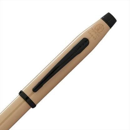 CROSS Century2 Tokyo Collection Arcie Beige ballpoint pen NAT0082-166 with sleek beige barrel and silver accents