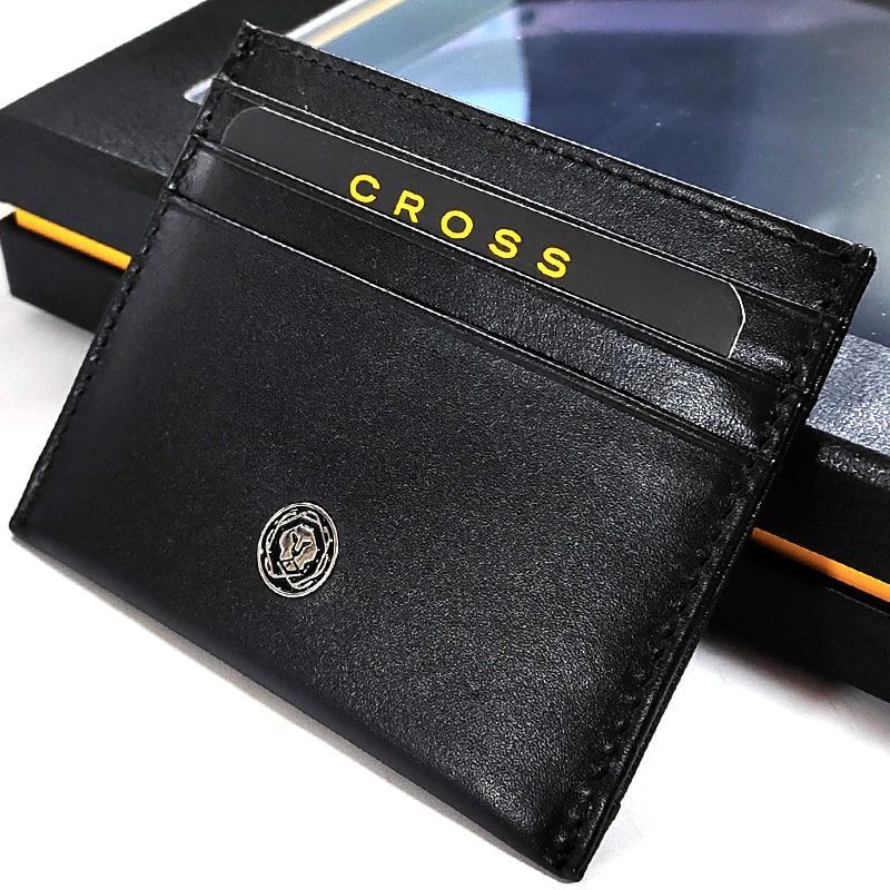 Cross ATX Gift Set with Ballpoint Pen and Card Case — Japan Import