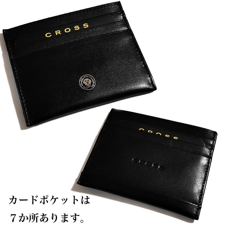 Cross ATX Gift Set with Ballpoint Pen and Card Case — Japan Import