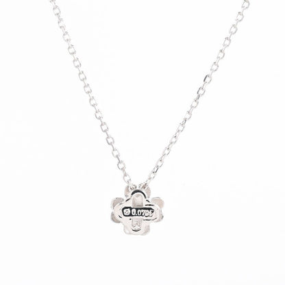 Mikimoto diamond necklace in K18 white gold with 0.07 ct diamonds and adjustable 38.5 to 41 cm chain