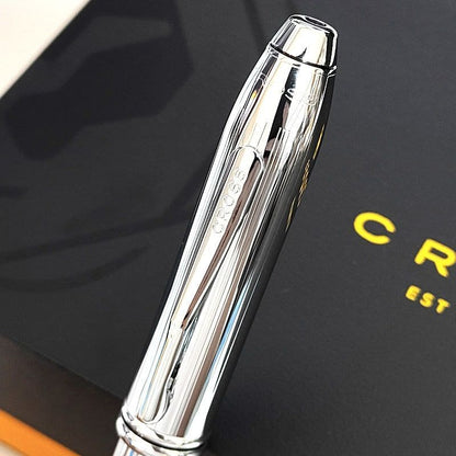 Cross Townsend Chrome Ballpoint Pen — Japan Import