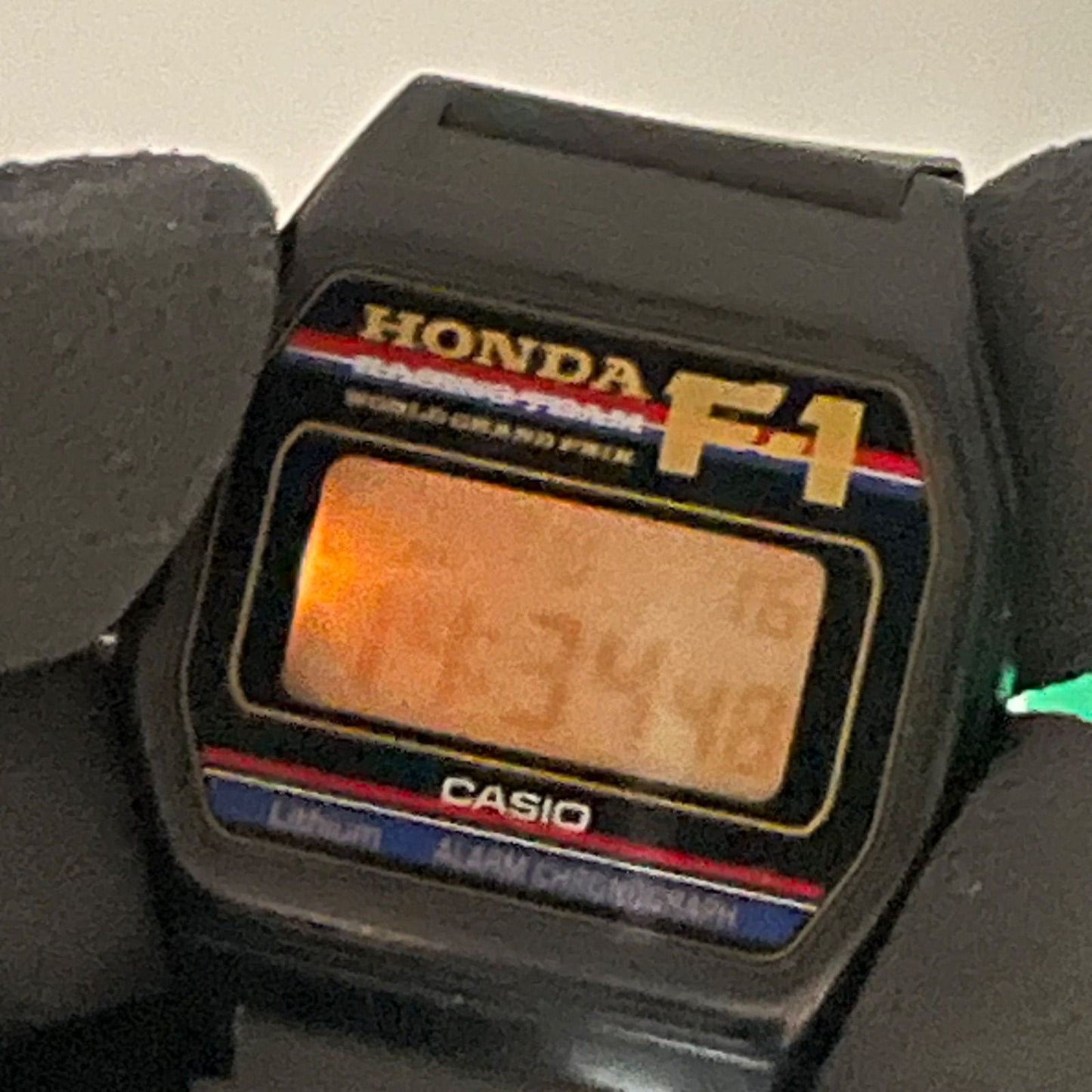 CASIO F-87 Honda F-1 Collaboration Digital Men's Watch — Japanese