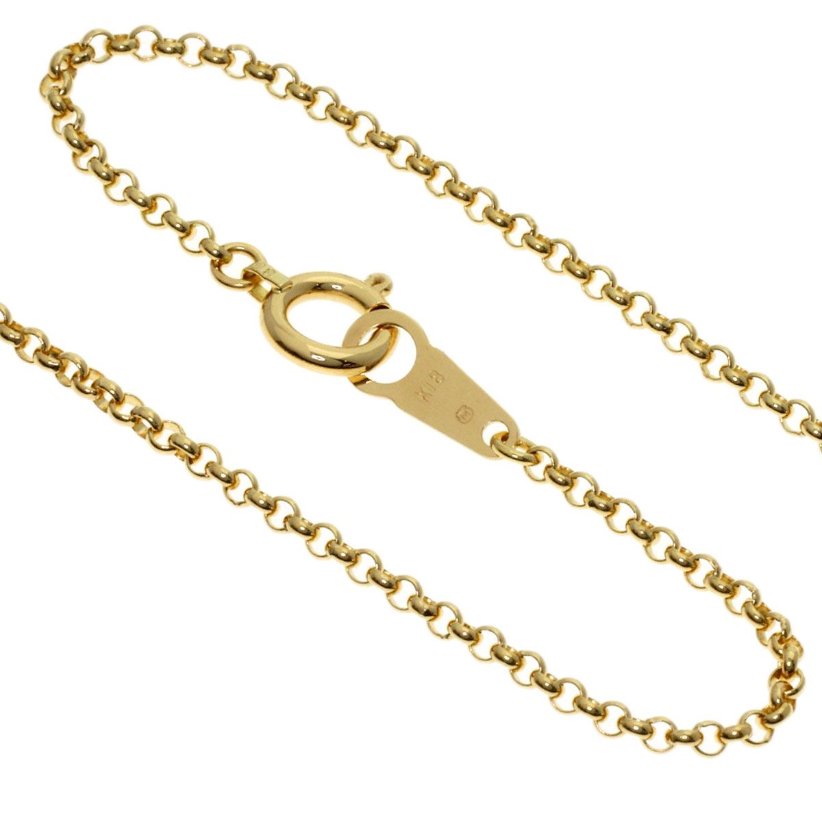 MIKIMOTO ladies pearl necklace with 7mm pearls on a 39.5cm K18YG gold chain