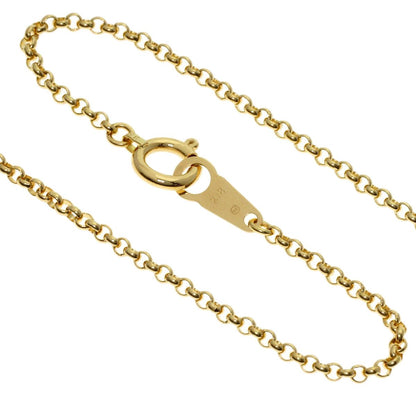MIKIMOTO ladies pearl necklace with 7mm pearls on a 39.5cm K18YG gold chain