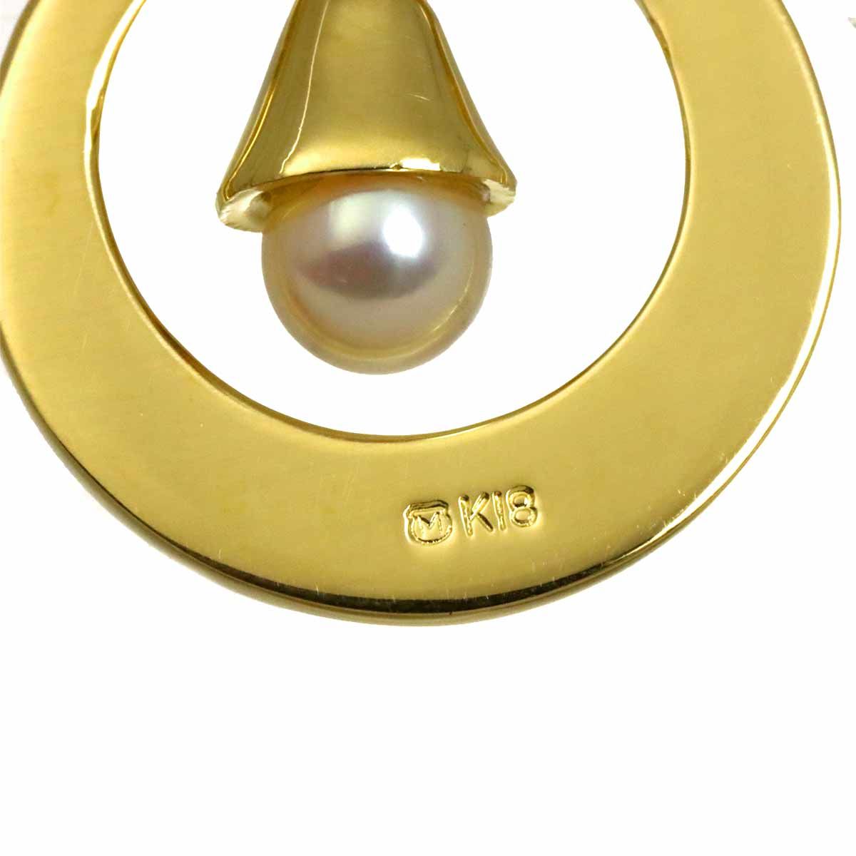 Mikimoto JOYEUX NOEL baby pearl necklace with 4.0mm pearls and 18k yellow gold clasp on a 38cm chain