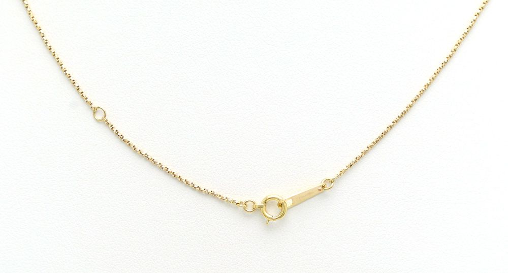 Gold K18 multicolor stone necklace with aquamarine, pink tourmaline, peridot, amethyst, and citrine stones on 40cm chain