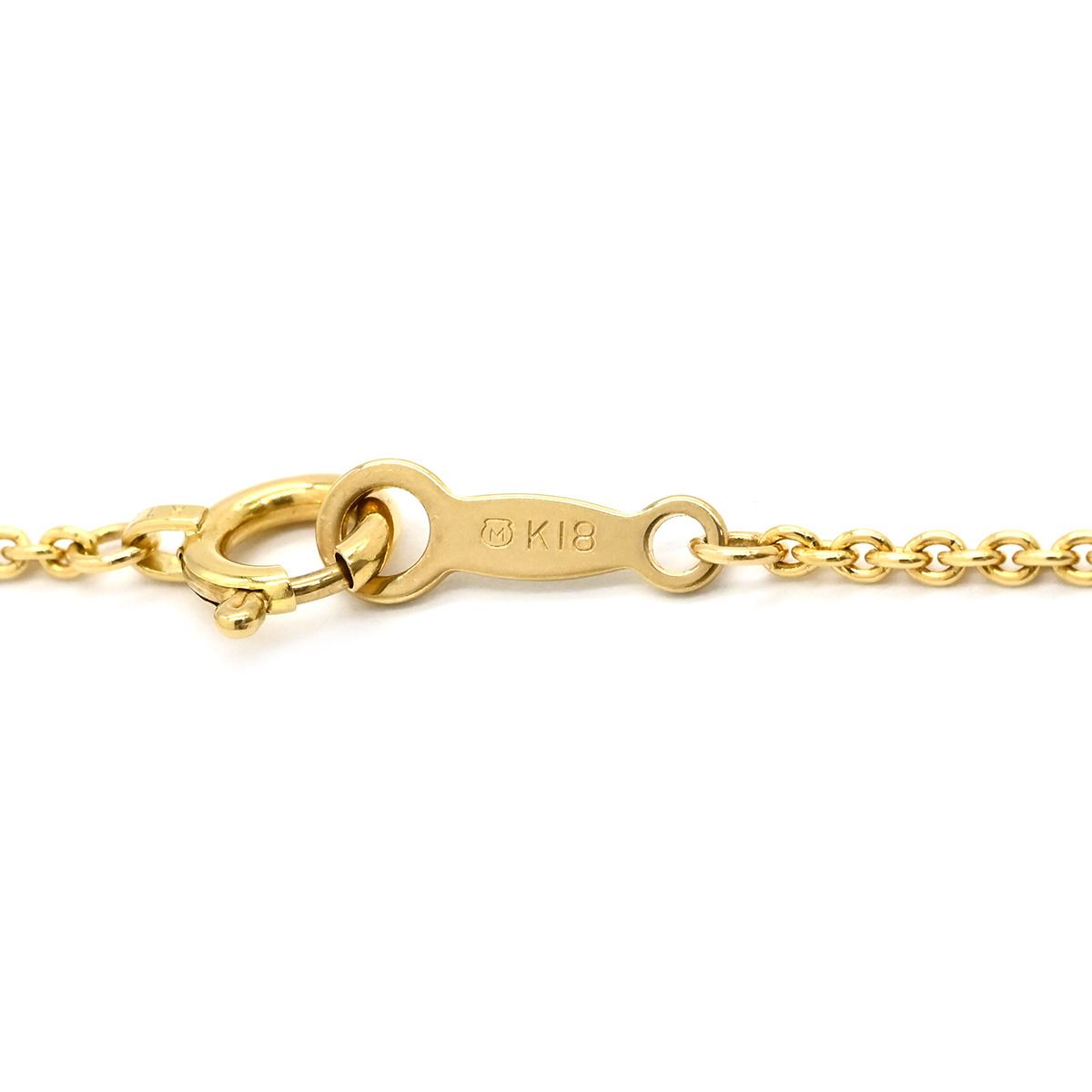MIKIMOTO yellow gold necklace featuring yellow diamond, sapphire, and citrine stones in multicolor design