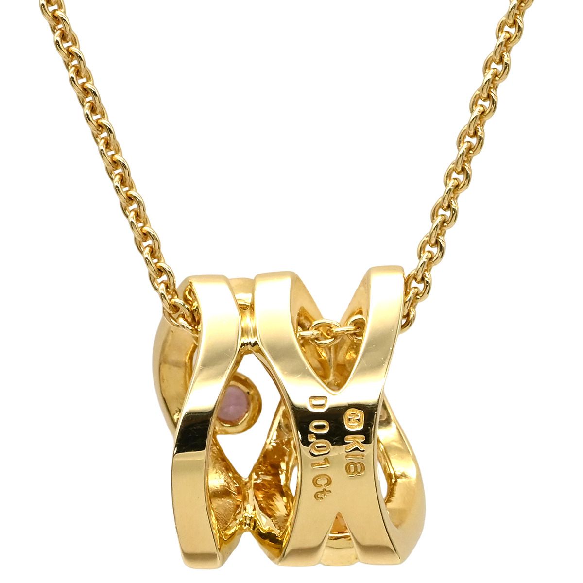 MIKIMOTO yellow gold necklace featuring yellow diamond, sapphire, and citrine stones in multicolor design