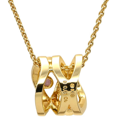 MIKIMOTO yellow gold necklace featuring yellow diamond, sapphire, and citrine stones in multicolor design