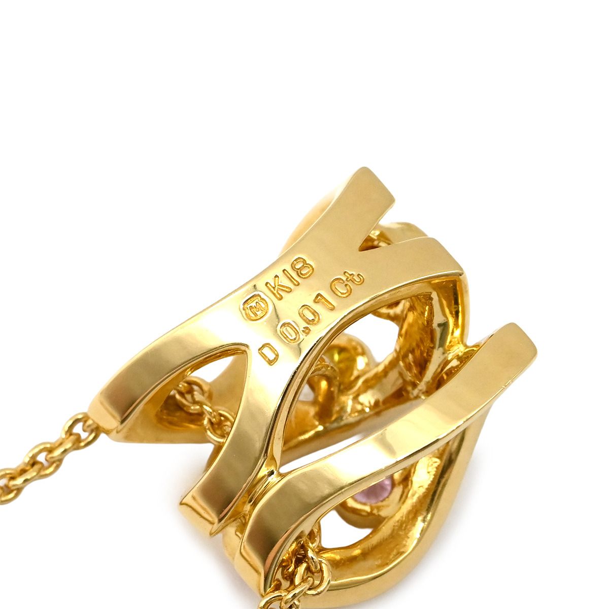 MIKIMOTO yellow gold necklace featuring yellow diamond, sapphire, and citrine stones in multicolor design