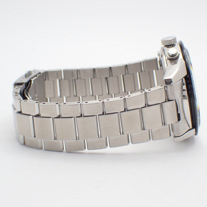 Citizen Eco-Drive men's watch BL5614-59A with white dial and silver stainless steel band