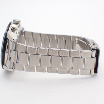 Citizen Eco-Drive men's watch BL5614-59A with white dial and silver stainless steel band