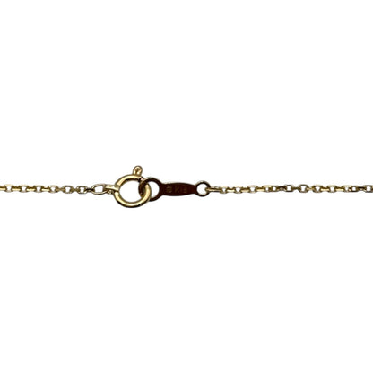 Mikimoto Ski Necklace made of K18 gold with a pearl pendant and 39.5 cm chain for ladies