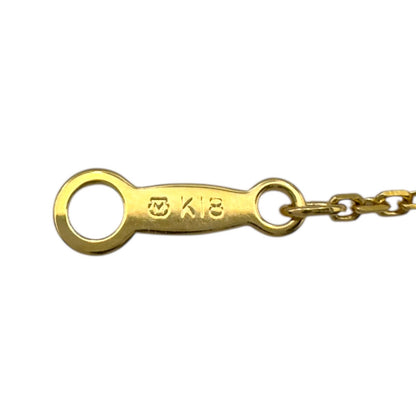 Mikimoto Ski Necklace made of K18 gold with a pearl pendant and 39.5 cm chain for ladies