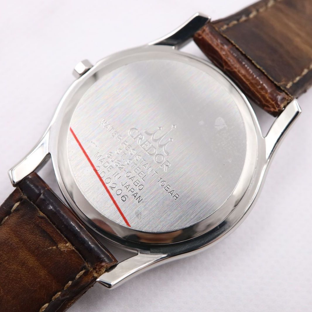SEIKO 8J82-0AB0 Quartz Men's Watch — Japanese